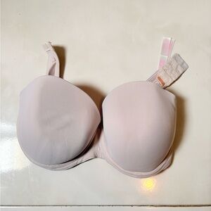 PINK Victoria's Secret light beige Pink Bra
